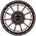 matt bronze Alufelge 17 Zoll ET35 4x100 ML72