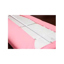 Bettbezug, weiß, Polyester, Polyester, 75% Polyester, 15% Latex, 10% Metall, Bettbezüge