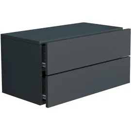 VCM Nachtschrank Usal 60 x 32 x 30 cm Grau