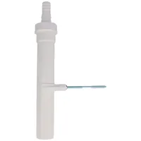 Tecuro Tauchrohr Ø 40 mm mit Geräteanschluss und Wandbefestigung