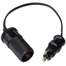 BAAS Adapterkabel BA14 Passend für (Details) Normsteckdosen, Zigarettenanzünderstecker Adapter 12 oder 24 V/DC