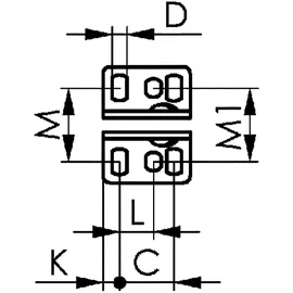 AMF Senkrechtspanner 6800 Größe 0