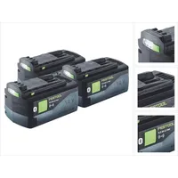 Festool Akku Set 3x BP 18 Li 5,0 ASI
