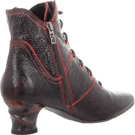 SIMEN Schnürstiefeletten für Damen, schwarz, Größe 37 EU