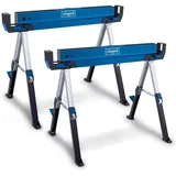 SCHEPPACH Arbeitsbock MWB700 Scheppach 2er-Set 9 Stufen von 615 – 820 mm je Arbeitsbock 600kg