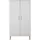 raumhirsch furniture Kinderkleiderschrank Kubi 55 x 184 x 100 cm Eiche massiv weiß