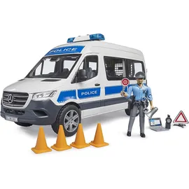 Bruder 02683 - MB Sprinter Polizei Einsatzfahrzeug blau 1:16
