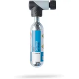 pro bikegear Kartuschenpumpe MICRO CO2 Handpumpe schwarz|grau