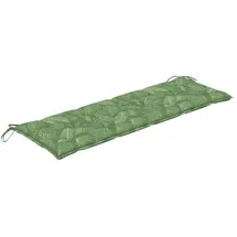 vidaXL Bankauflage 150 x 50 x 7 cm Blattmuster 1 St.
