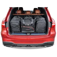 KJUST Kofferraumtaschen 4 stk kompatibel mit MERCEDES-BENZ GLC X253 2015-2022