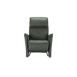 Hukla Relaxsessel Pierre Leder 88 x 117 x 87 cm Grün elektrisch