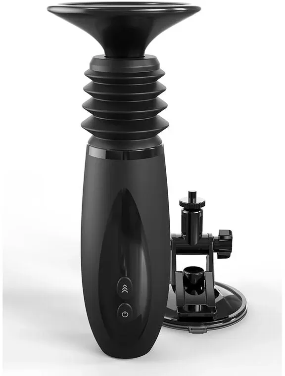 FETISH FANTASY SERIES - BODY DOCK THRUSTER DILDOKLEMME MIT 7 PUSH-MODI SCHWARZ