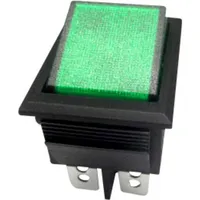 TRU Components 1587525 Wippschalter TC-R13-69B-01 GN 250 V/AC 10