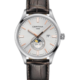 Certina DS-8 Moon Phase C033.457.16.031.00 - silber,braun - 40mm