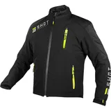 Shot Climatic Motocross Jacke, schwarz/neon-gelb, XL