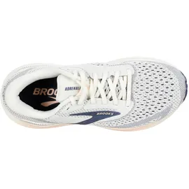 Brooks Adrenaline GTS 24 Damen Wide Grey/Blue Ribbon/Peach 35,5