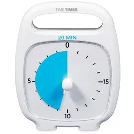 Time Timer Plus 20 Min., (weiß)