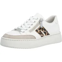 Rieker Plateausneaker Beige/Weiß Damen 39
