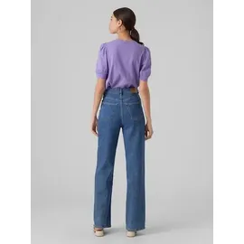 Vero Moda Vmkerry 2/4 O-Neck Top Paisley Purple M