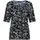 GOLDNER Cityshirt floral Schwarz 22