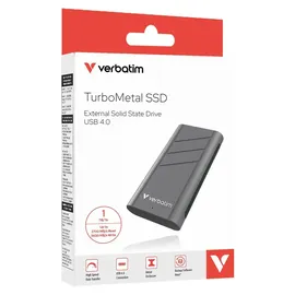 Verbatim TurboMetal 1 TB USB 4.0 Silber 32021