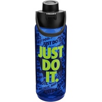 Nike Unisex – Erwachsene TR Renew Recharge Chug Bottle 24oz Graphic Trinkflasche, Game royal/Black/Volt, 709ml