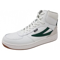 Fila SEVARO mid Sneaker, White-Verdant Green, 44 EU