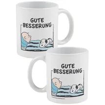 SNOOPY The Peanuts Snoopy Kaffeetasse 0,32 l Weiß