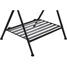 Beliani Gartentisch 80 x 80 x 75 cm Schwarz