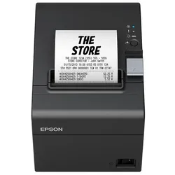 EPSON TM-T20III - Bon-Thermodrucker mit Abschneider, 80mm, Druckgeschwindigkeit 250mm/Sek., USB + Ethernet, schwarz