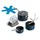 Joseph Joseph Space Topf-Set 3-tlg. Stieltopf + Stieltopf + Stieltopf