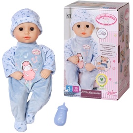 Zapf Baby Annabell Little Alexander in blauem Stampler  36 cm