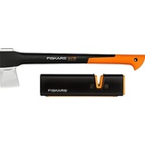 Fiskars Axt- und Messerschärfer: schwarz + Xsharp, 1020182