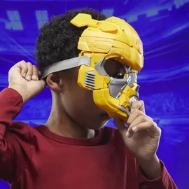 Hasbro Transformers Bumblebee B-127 Gesichtsmaske 26 cm - Rot/Silber/Gelb