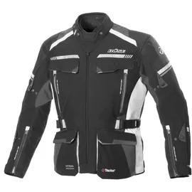BÜSE Highland II Textiljacke Schwarz/Grau 56