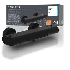 Eisl CARNEO Wannenfüllarmatur Schwarz matt