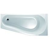 Geberit Renova Nr. 1 Comprimo Raumsparbadewanne 75 x 160 cm (657261000)