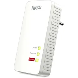 FRITZ!Powerline 1260 WLAN Einzeladapter Stabile Verbindung über die Stromleitung, bis zu 1.200 MBit/s