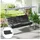 Outsunny Sitzkissen 170 x 100 x 8 cm grau 1 St.