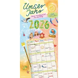 Unser Jahr – Unser Familienplaner für den Alltag - Kalender 2026