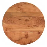 vidaXL Tischplatte Ø40x2,5 cm Rund Massivholz Akazie