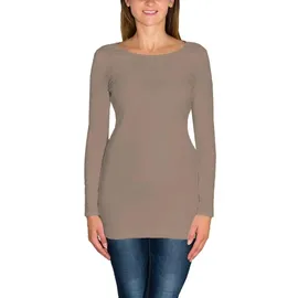 Alkato Langarmshirt Beige Latte XXL