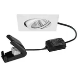 Brumberg LED-Einbaustrahler 230V 38465073 quadratisch Aluminium