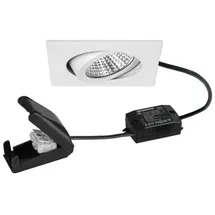 Brumberg LED-Einbaustrahler 230V 38465073 quadratisch Aluminium