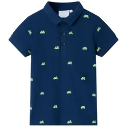 Kinder-Poloshirt Marineblau 104