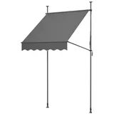 Thanaddo Klemmmarkise Thanaddo 150 cm grau