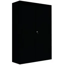 Lüllmann Aktenschrank 120 x 45 x 195 cm schwarz