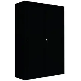 Lüllmann Aktenschrank 120 x 45 x 195 cm schwarz