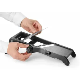 HENDI Japanische Mandoline Gemüsereibe 1-tlg. Schwarz