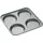 Master Class MasterClass Yorkshire-Pudding-Tablett 4-Loch 24 cm